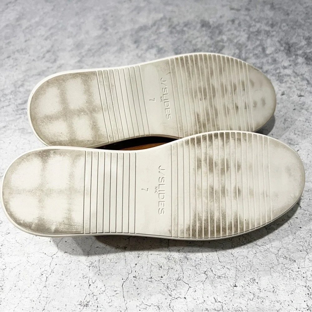 J/SLIDES Ninka Womens Suede Platform Skate Shoes Waterproof Size 7